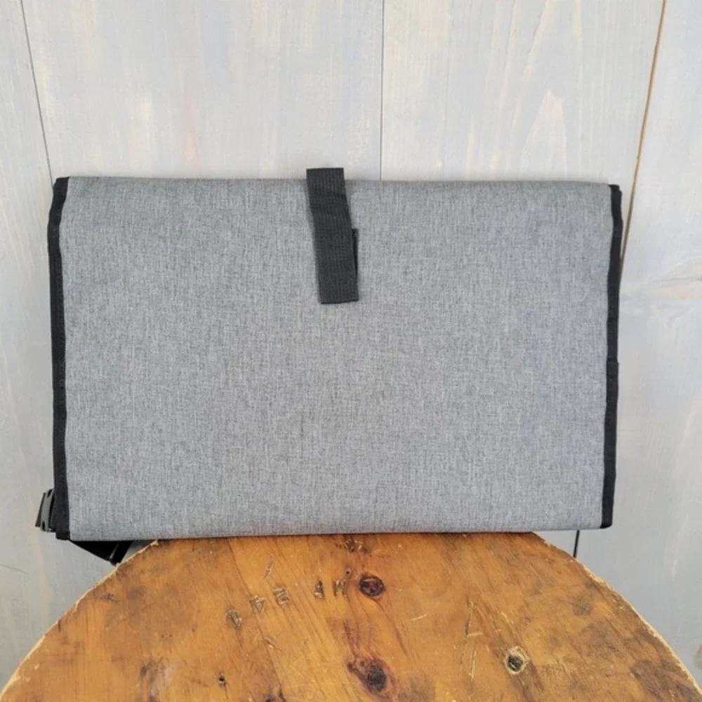 Releone Portable Changing Pad Baby‎ OS Gray Foldable Travel Clutch
